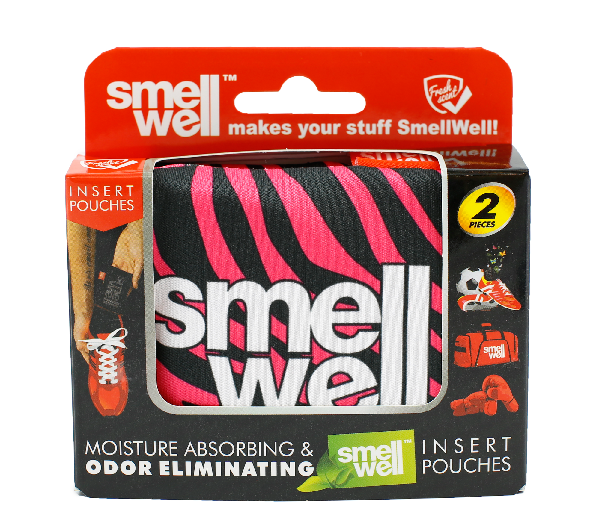 SmellWell - Pink Zebra-Wrightsock Australia