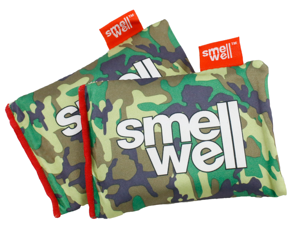 SmellWell - Green Camo-Wrightsock Australia